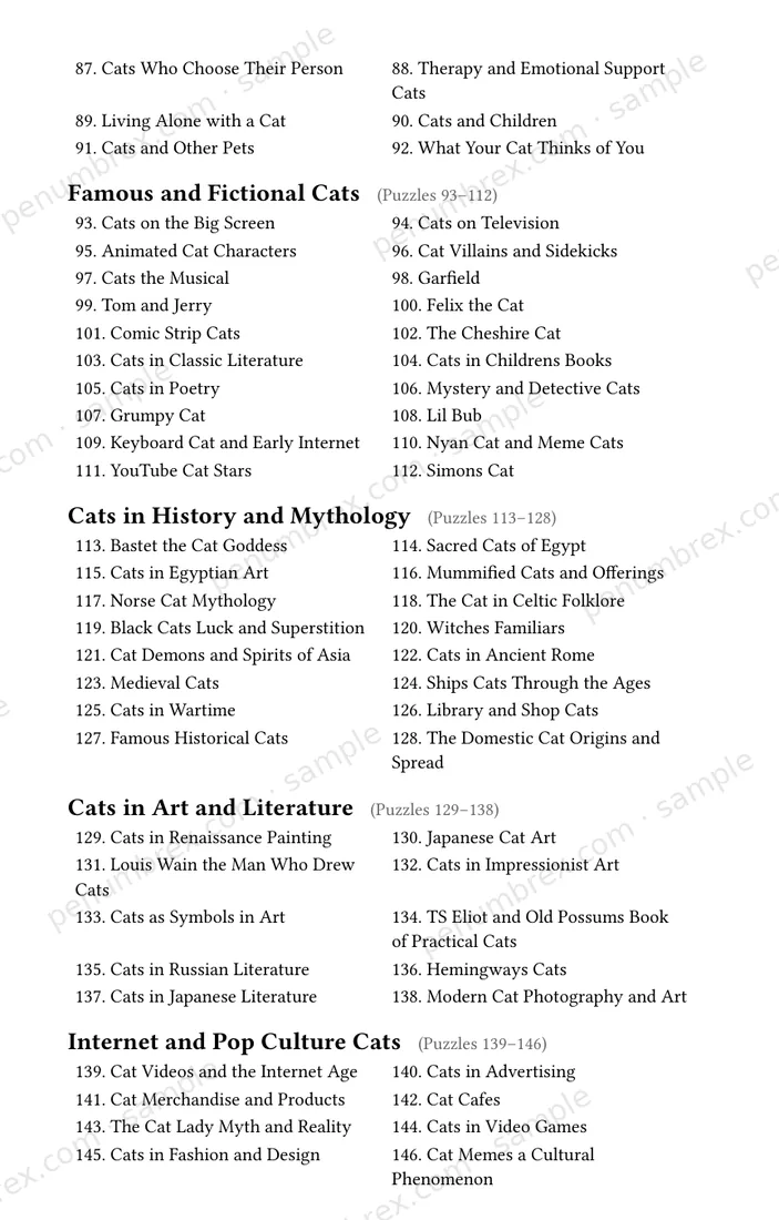 Page 5 of The Penumbrex Book of Cats