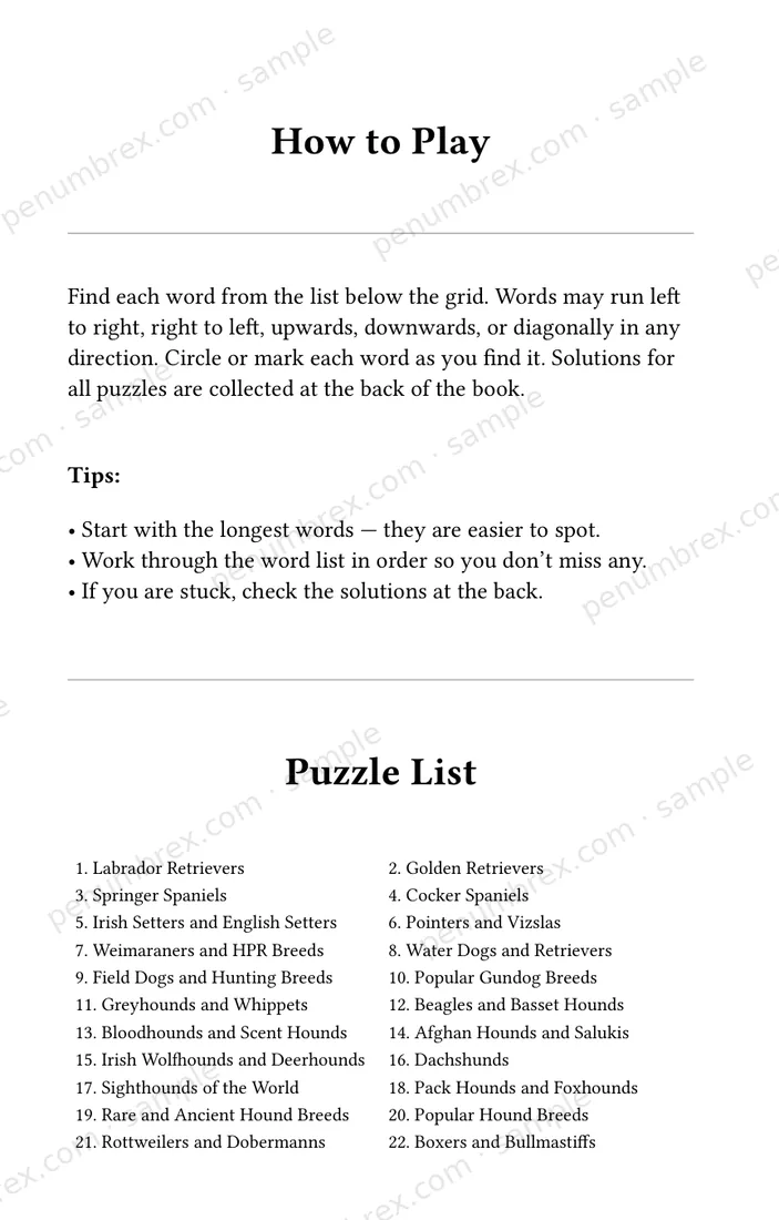Page 3 of The Penumbrex Book of Dogs