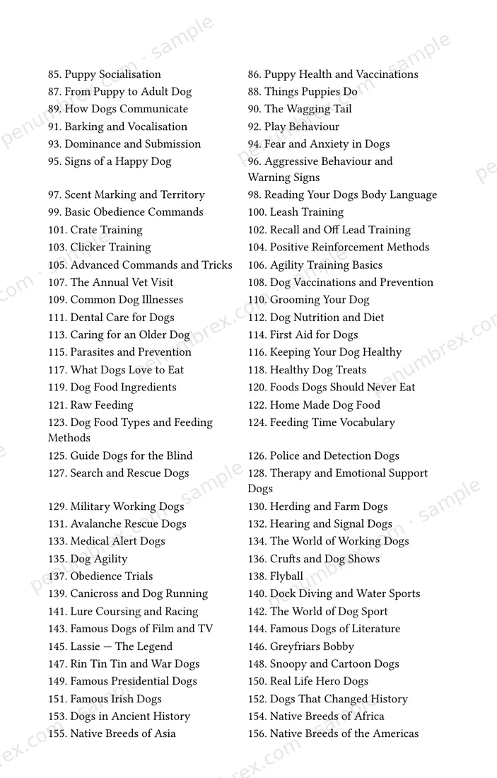 Page 5 of The Penumbrex Book of Dogs