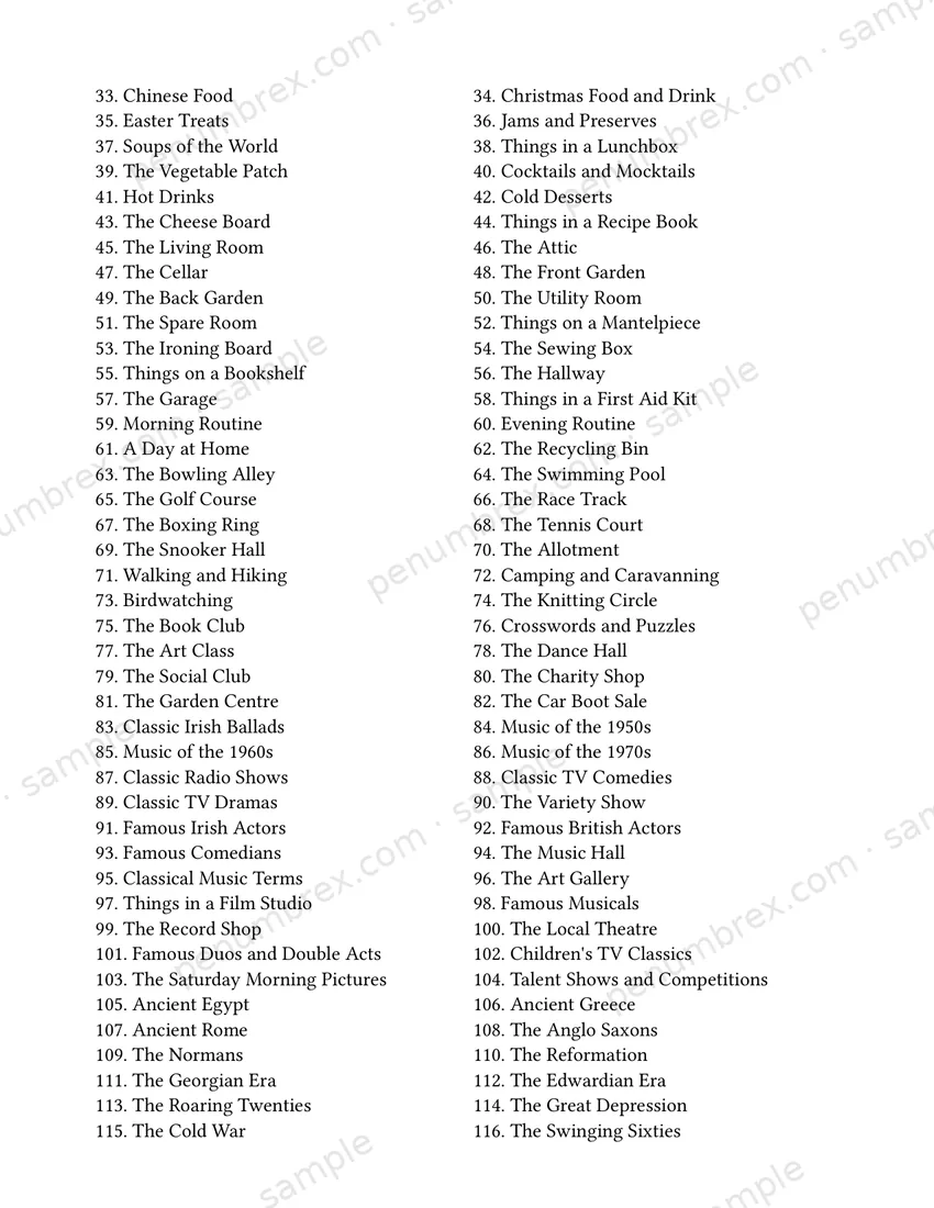 Page 4 of The Penumbrex Book of Large Print Word Search — Volume 2
