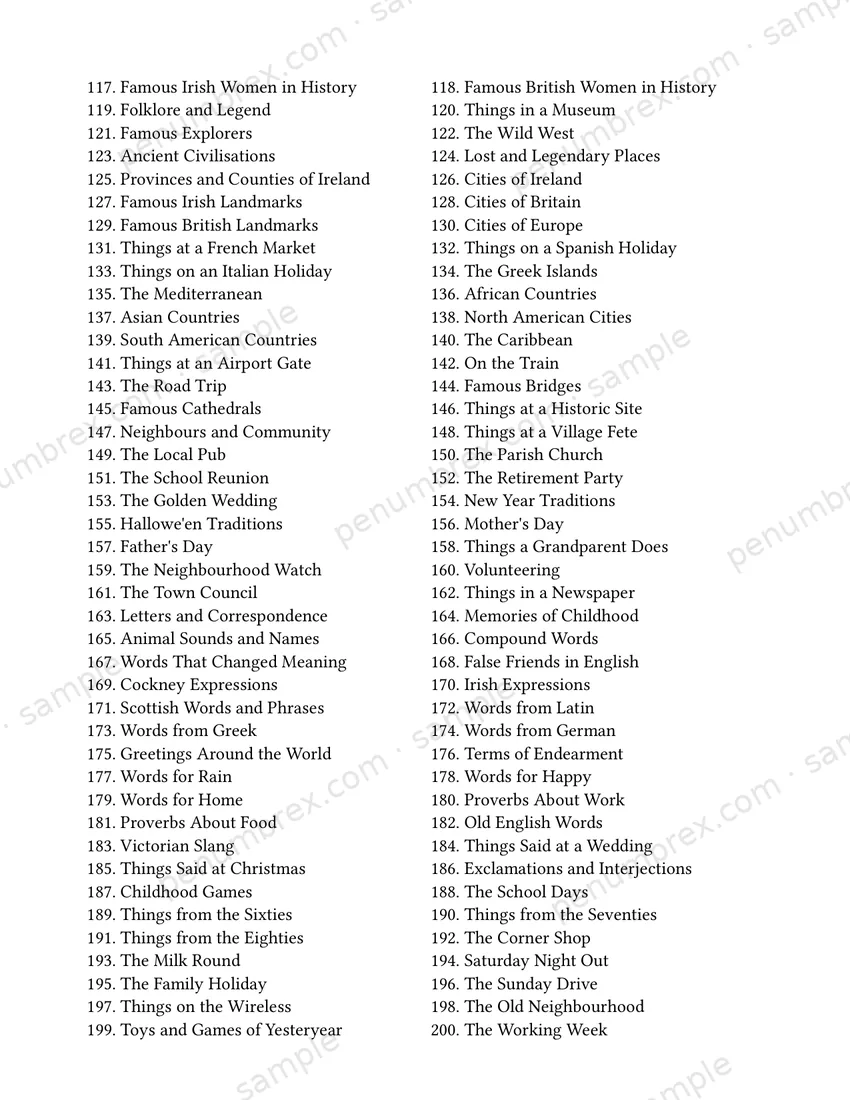 Page 5 of The Penumbrex Book of Large Print Word Search — Volume 2