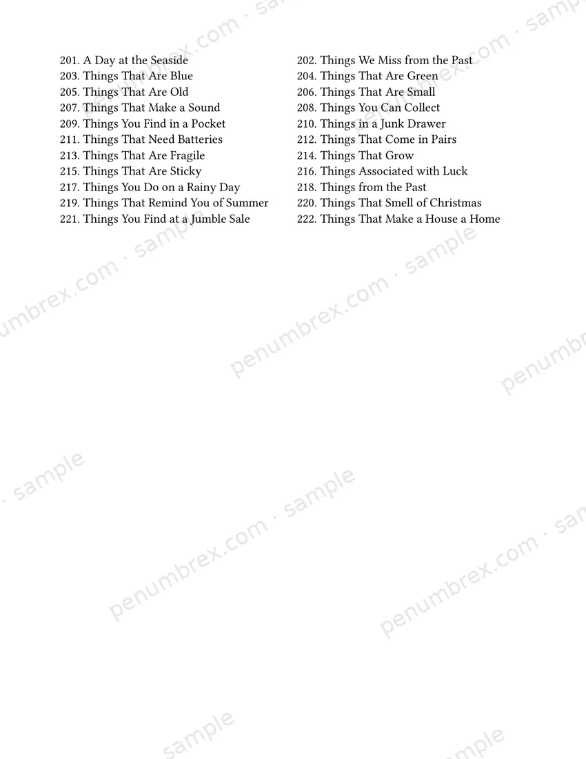 Page 6 of The Penumbrex Book of Large Print Word Search — Volume 2