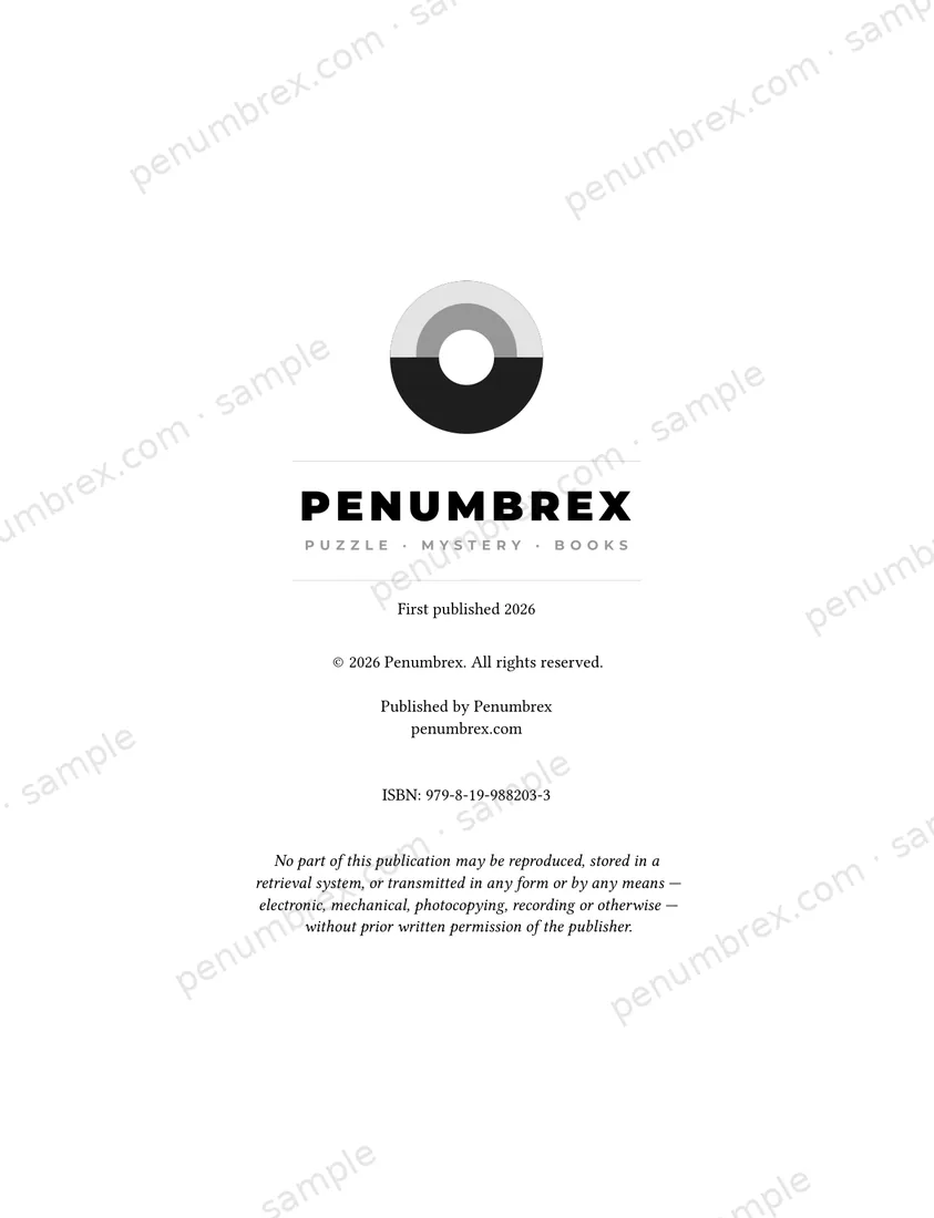 Page 2 of The Penumbrex Book of Large Print Word Search — Volume 3