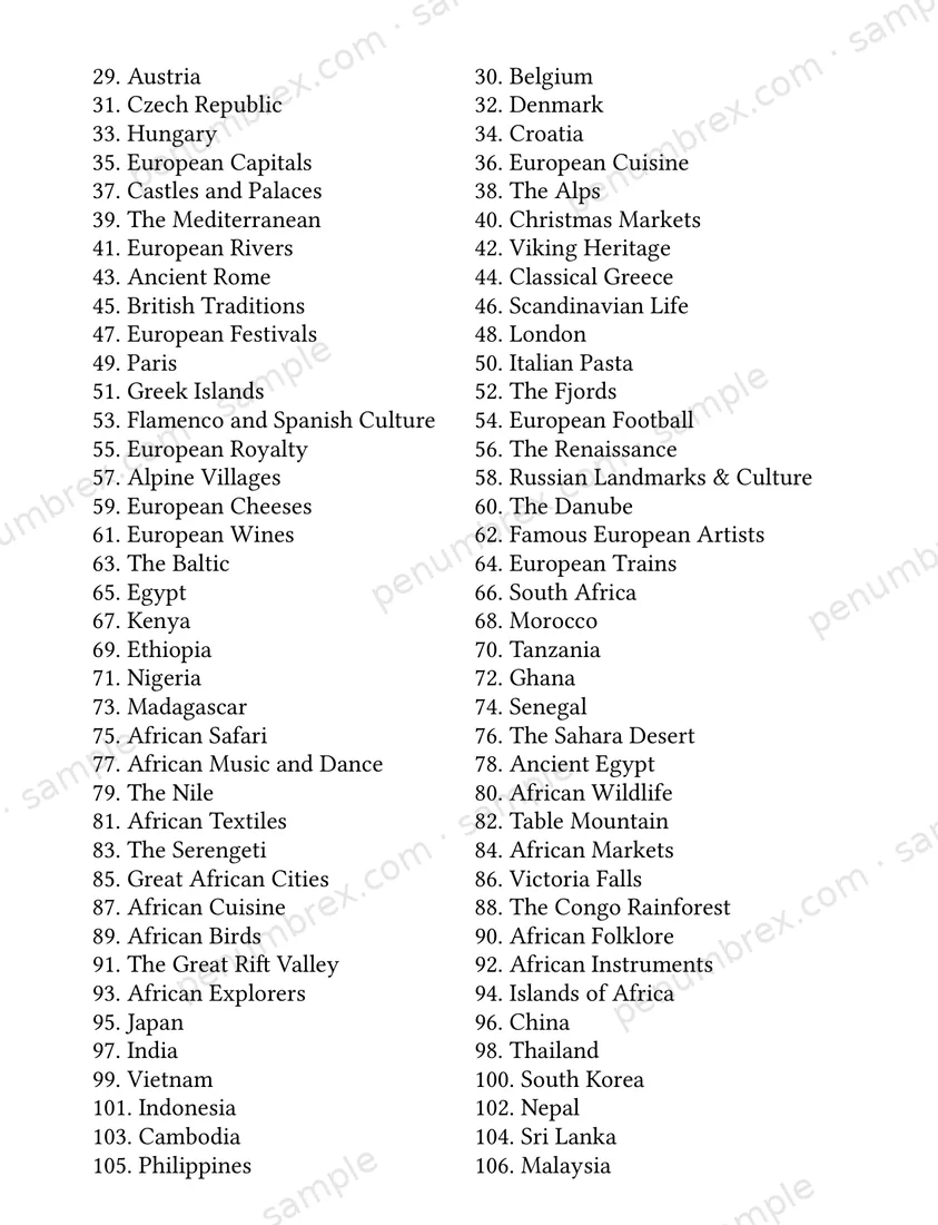 Page 4 of The Penumbrex Book of Large Print Word Search — Volume 3