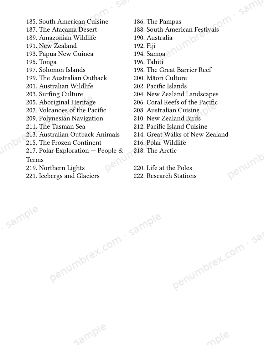 Page 6 of The Penumbrex Book of Large Print Word Search — Volume 3