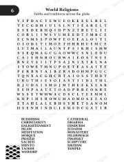 Page 12 of The Penumbrex Book of Large Print Word Search — Volume 3
