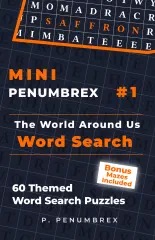 Front cover of Mini Penumbrex #1 — The World Around Us — Word Search