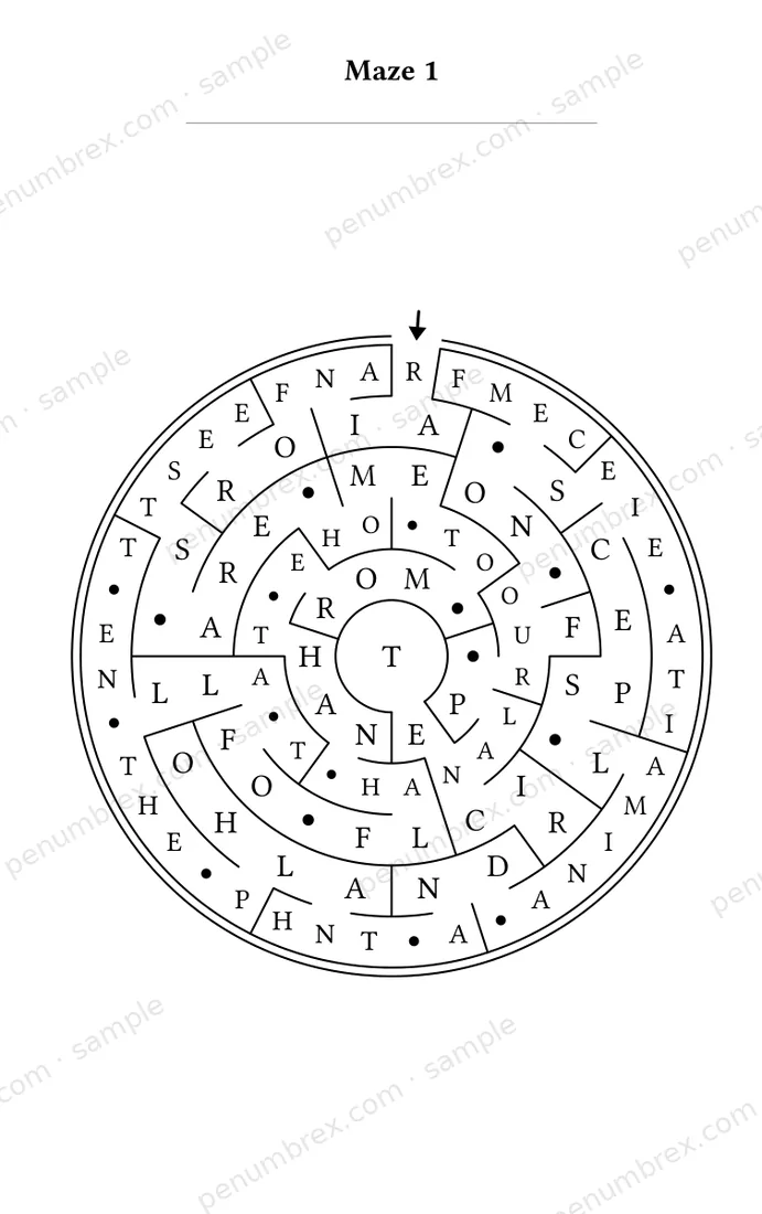 Page 91 of Mini Penumbrex #1 — The World Around Us — Word Search
