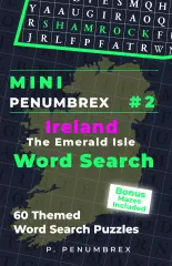 Front cover of Mini Penumbrex #2 — Ireland: The Emerald Isle — Word Search