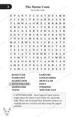 Page 8 of Mini Penumbrex #4 — Cats — Word Search