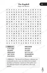 Page 9 of Mini Penumbrex #4 — Cats — Word Search
