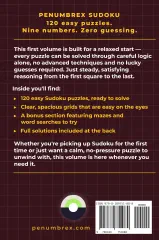 Back cover of Penumbrex Sudoku — Easy