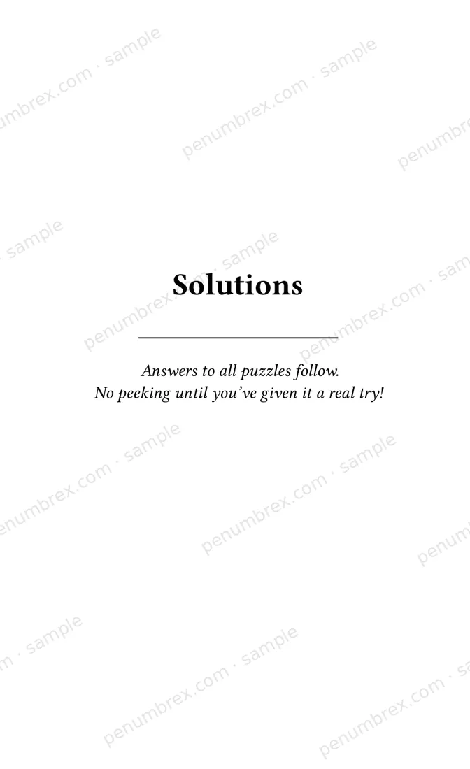 Page 124 of Penumbrex Sudoku — Easy